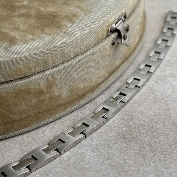 Men's Steel Bracelet 7 1/2 " - Picture 2 of 5